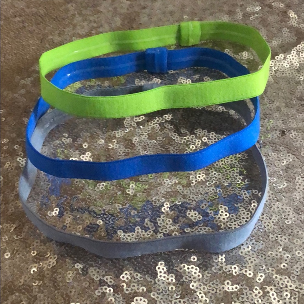 Set of 3 Elastic Headbands
